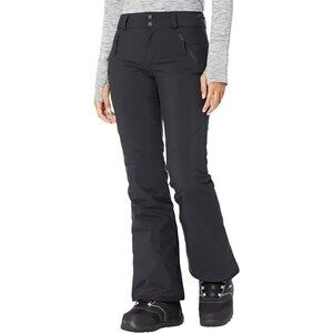 Obermeyer Womens Aura Ski Pant Sz 14 Black Hydroblock Pro DWR Water Repellant